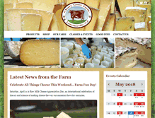 Tablet Screenshot of cherrygrovefarm.com